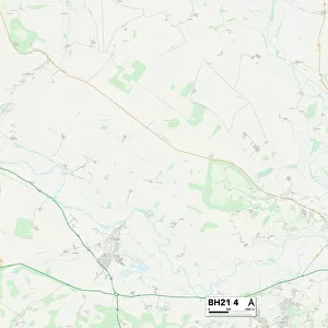East Dorset BH21 4 Map