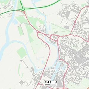 Gloucester GL1 2 Map
