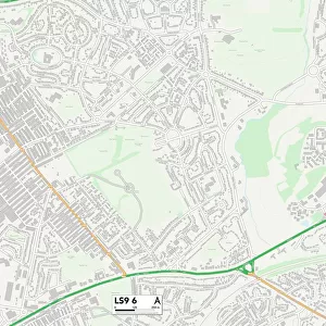 Leeds LS9 6 Map