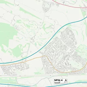 Monmouthshire NP26 4 Map