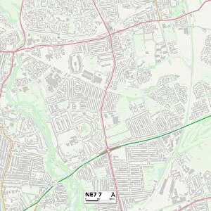 Newcastle NE7 7 Map