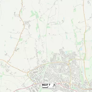 South Gloucestershire BS37 7 Map