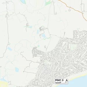 Sussex PO21 3 Map