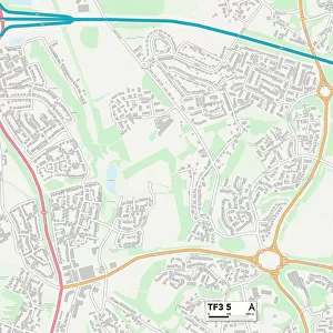 Telford and Wrekin TF3 5 Map