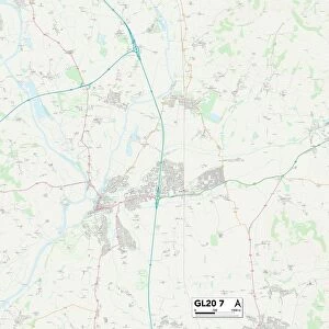 Tewkesbury GL20 7 Map