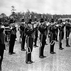 Army: Royal Artillery, Boys Batteries. Inspection of Boys Batteries R. A. by Gen