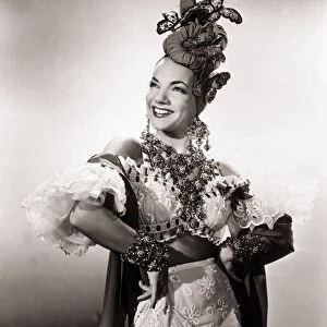 Carmen Miranda actress in 1940s