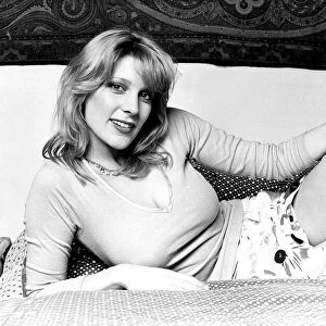 Diana Weston actress at her home in London March 1979