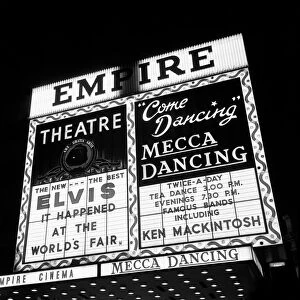 Empire Cinema at Leicester Square, Soho, London. 20th June 1963