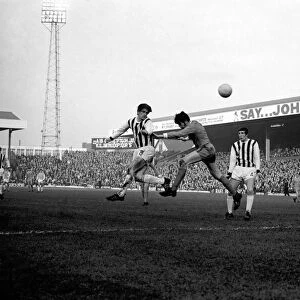 English League Division One match at the Hawthorns West Bromwich Albion 3 v