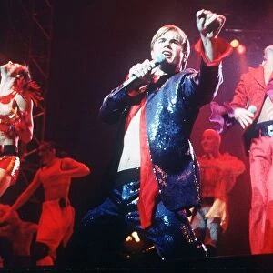 Gary Barlow Take That in concert Manchester Arena with dancers August 1995