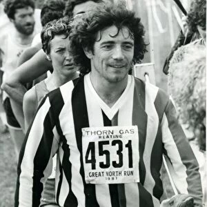 Kevin Keegan taking part in the Great North Run 1981