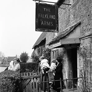 Medical: Baby: Clinic: Once every week the Falklands Arm pub near Stratford stops serving