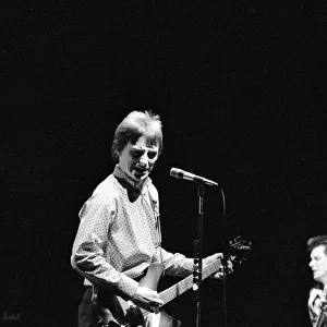 Paul Weller of The Jam on stage for the groups last gig at the Brighton Conference Centre