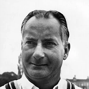 A portrait of English cricketer Don Kenyon. 30th June 1967