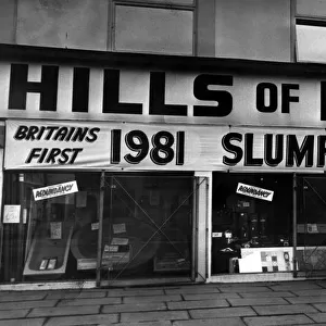 Sales at Hills of Liverpool, Moss Street. 4th March 1981