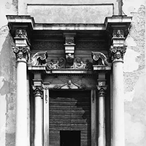 Entryway of the Church of S.Lorenzo in Verolanuova