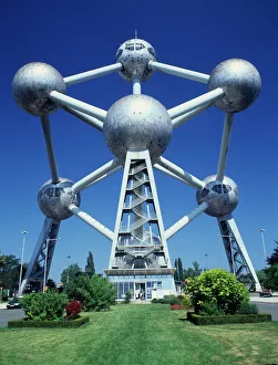 belgium brabant brussels atomium