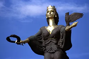 Sofia Prints: BULGARIA Sofia Saint Sofia Statue