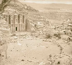 Petra Ed-Der 1898 Jordan Extinct city